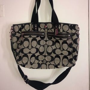 Coach diaper bag
